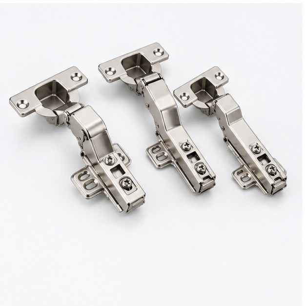165° Aluminum Frame Cabinet Hinge – Wide / Medium / Straight Arm