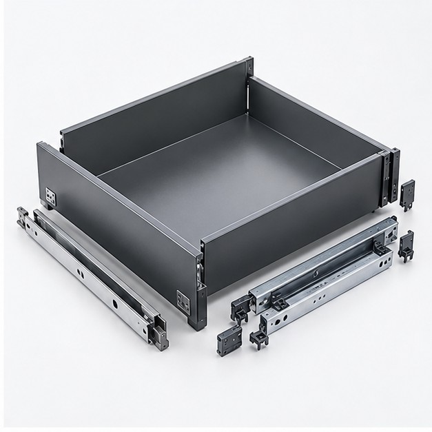 1.2 mm Aluminum Drawer Profile for Custom Drawer Systems