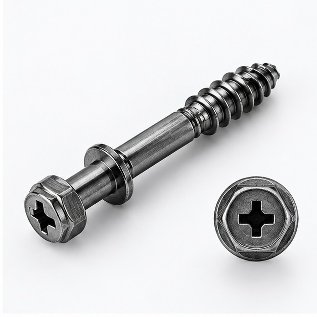 M6 / M8 Screw-In Furniture Connector Bolt