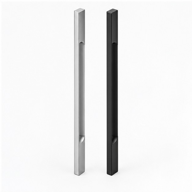 Full-Height Aluminum Wardrobe Door Handle – 500–1200 mm