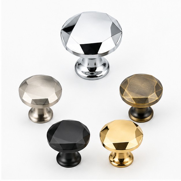 Zinc Alloy Cabinet Knob – 25 / 30 / 35 mm